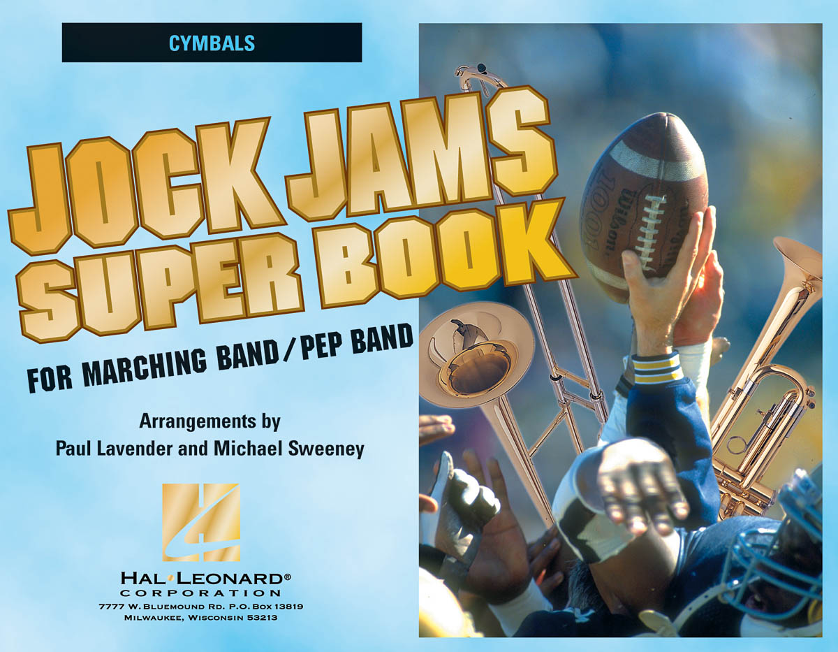 Jock Jams Super Book - Cymbals: Marching Band: Part
