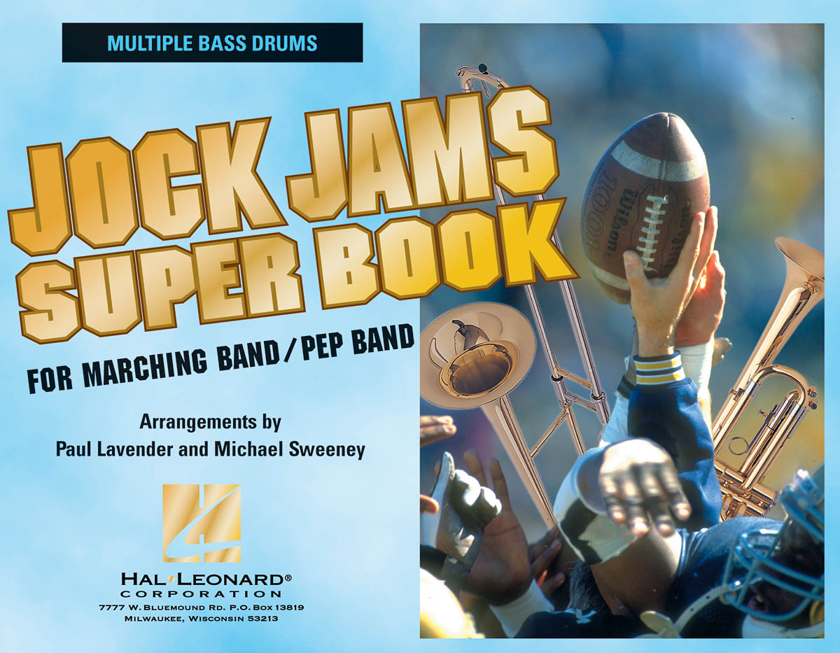 Jock Jams Super Book - Multiple Bass Drums: Marching Band: Part