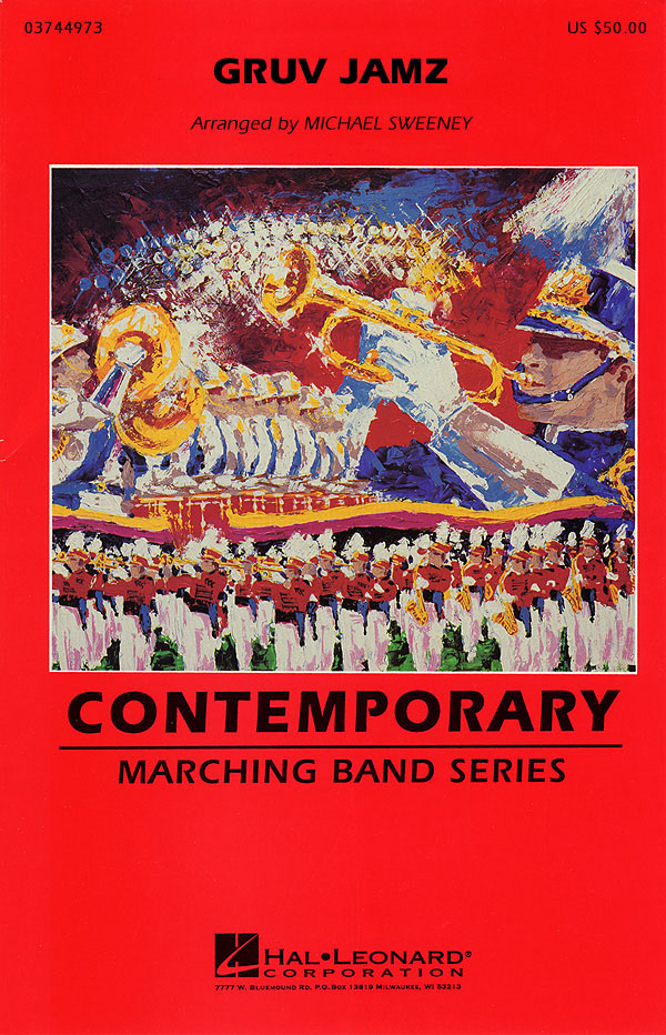 Gruv Jamz: Marching Band: Score & Parts