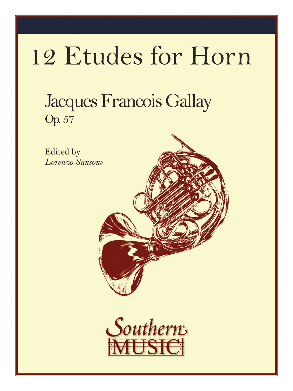 Jacques-Franois Gallay: 12 Etudes  Op. 57: French Horn Solo: Instrumental Album