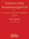 22 Woodwind Quintets - New Edition: Clarinet Ensemble: Part