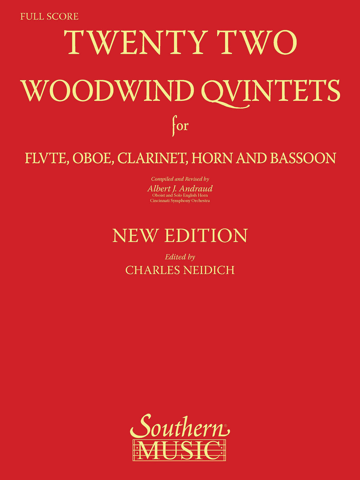 22 Woodwind Quintets - New Edition: Woodwind Ensemble: Parts
