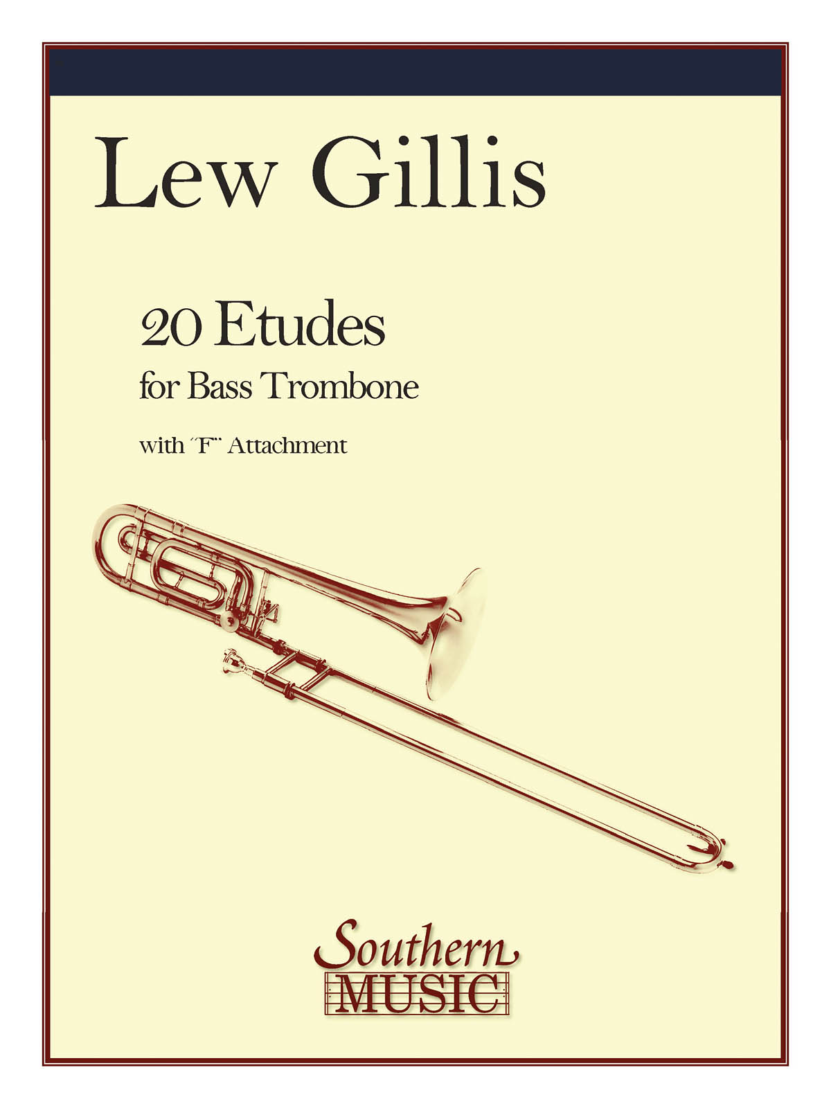 Lew Gillis: 20 Etudes for Bass Trombone: Trombone Solo: Instrumental Album