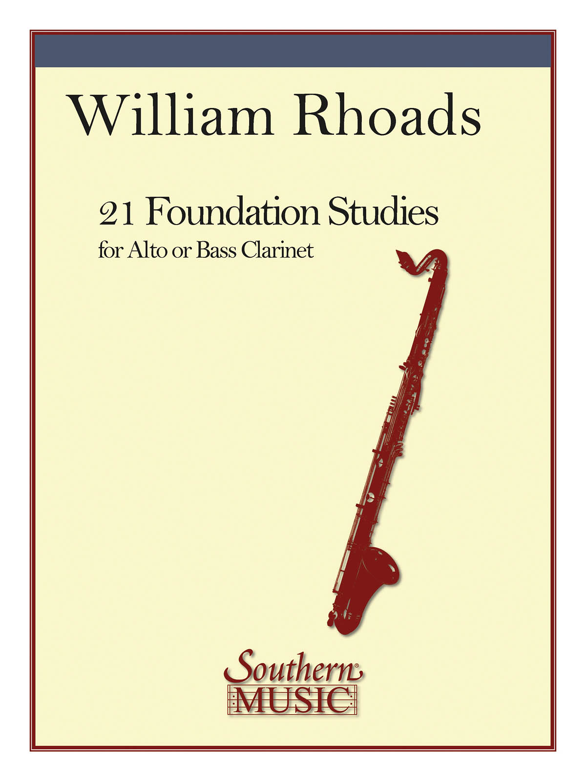 William Rhoads: 21 Foundation Studies: Clarinet Solo: Instrumental Album