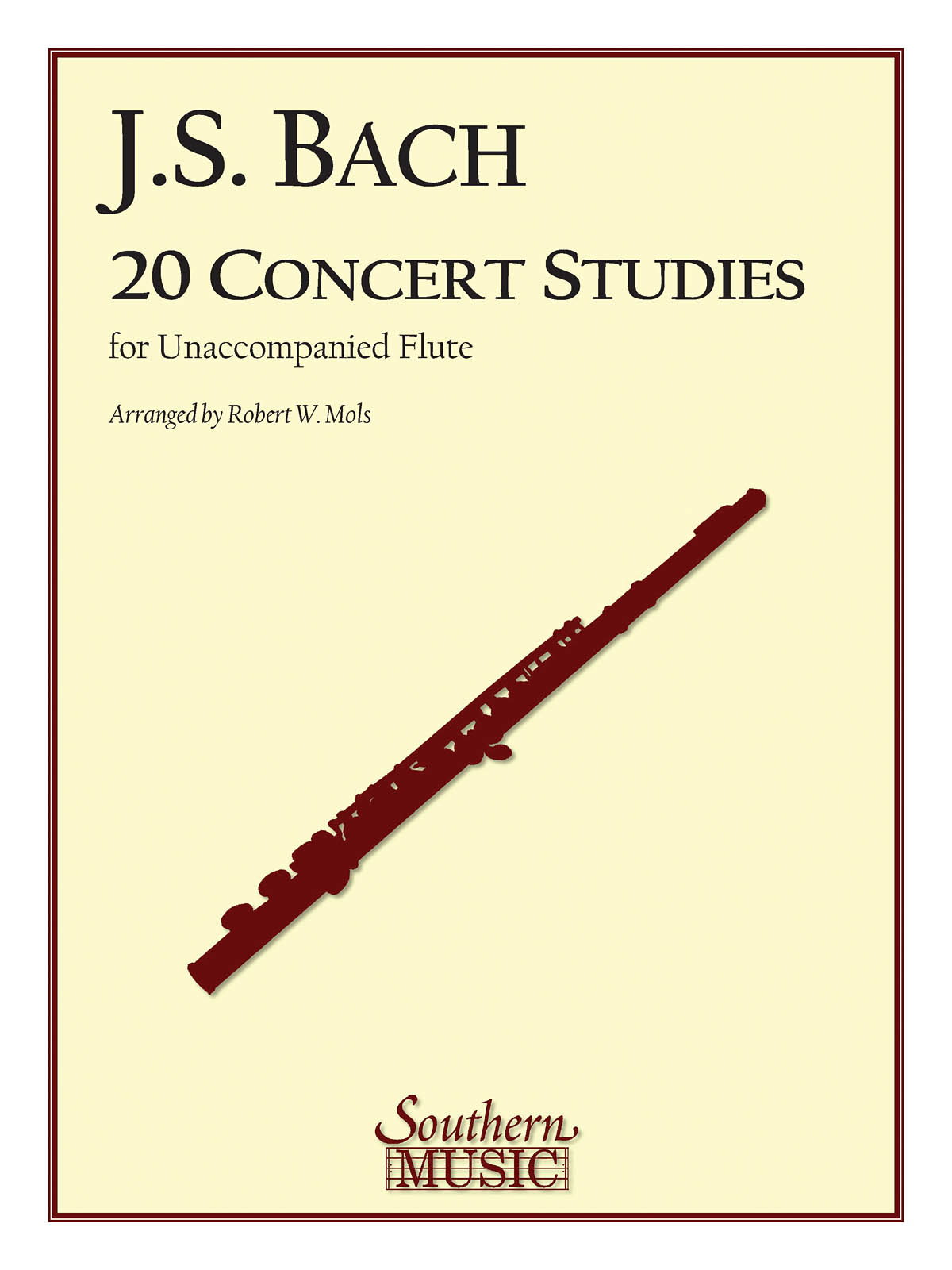 Johann Sebastian Bach: 20 Concert Studies: Flute Solo: Instrumental Album