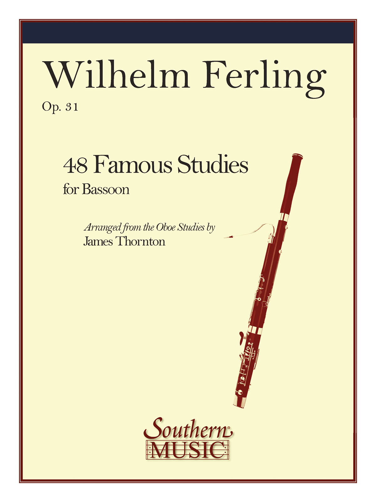 Franz Wilhelm Ferling: 48 Famous Studies: Bassoon Solo: Instrumental Album