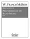W. Francis McBeth: Effective Performance Of Band Music: Concert Band: Score