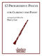 Johann Sebastian Bach: 12 Progressive Pieces: Clarinet Solo: Instrumental Album