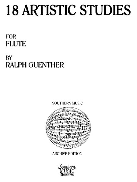 Ralph R. Guenther: 18 Artistic Studies: Flute Solo: Instrumental Album