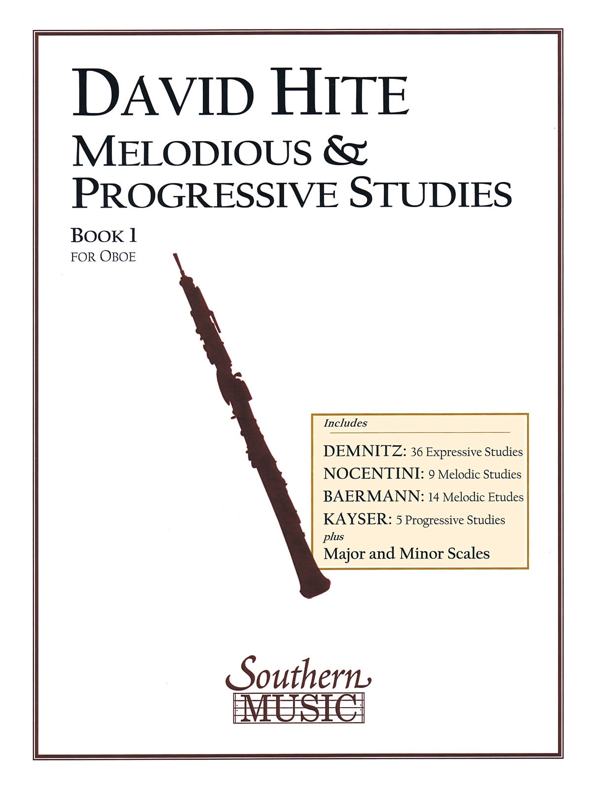 Melodious and Progressive Studies  Book 1: Oboe Solo: Instrumental Album
