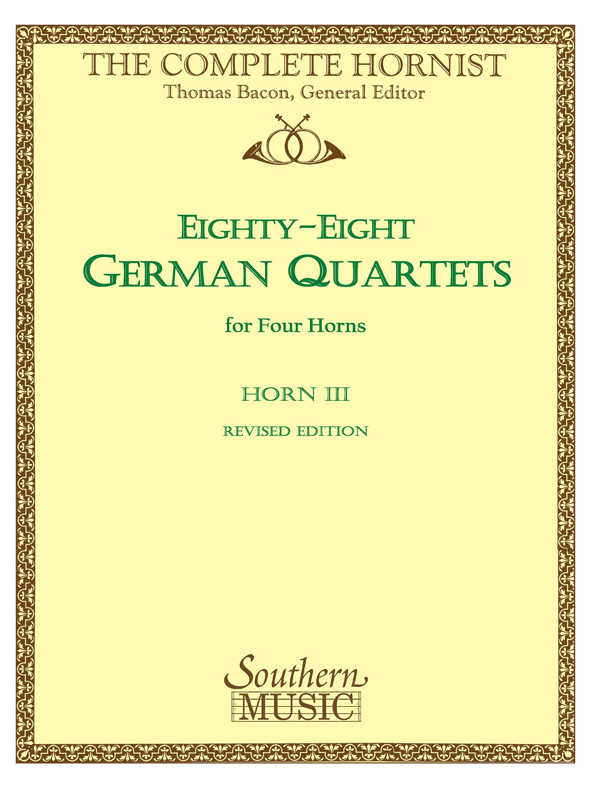 88 German Quartets: Horn Ensemble: Part