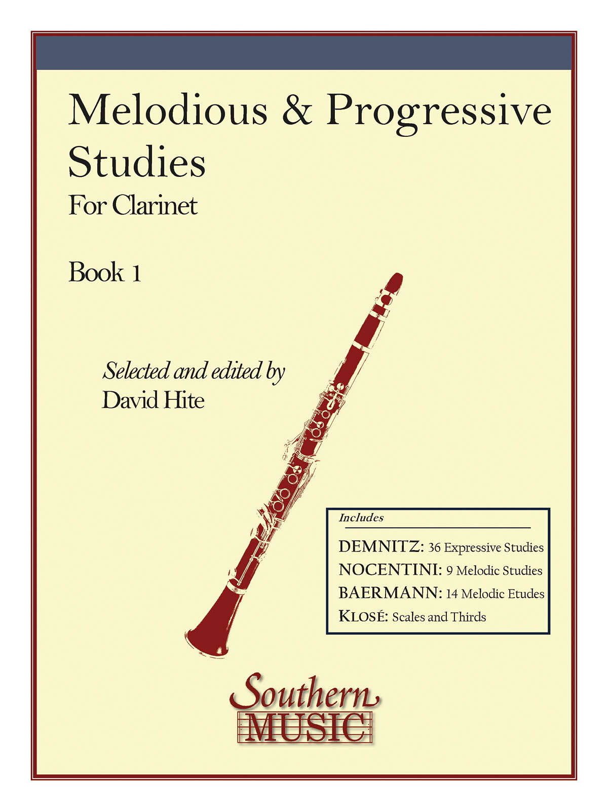 Melodious and Progressive Studies  Book 1: Clarinet Solo: Instrumental Album