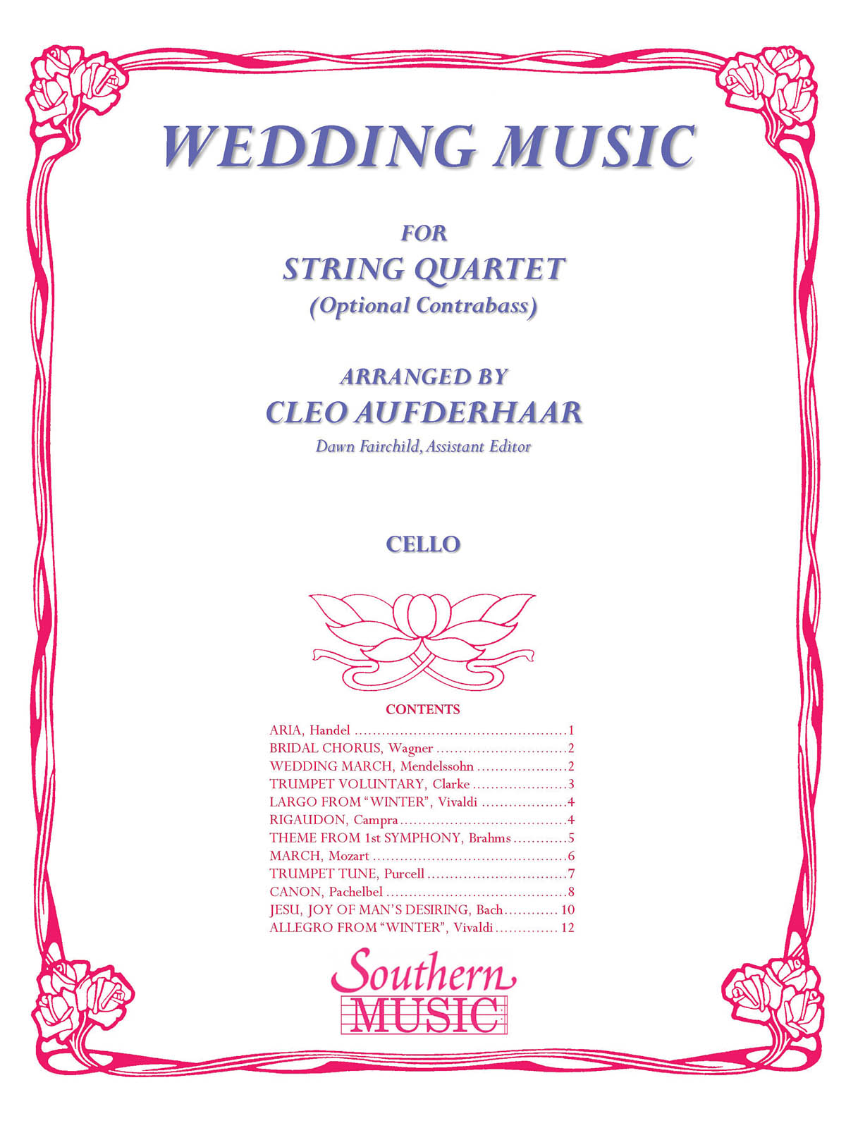 Wedding Music: String Ensemble: Part
