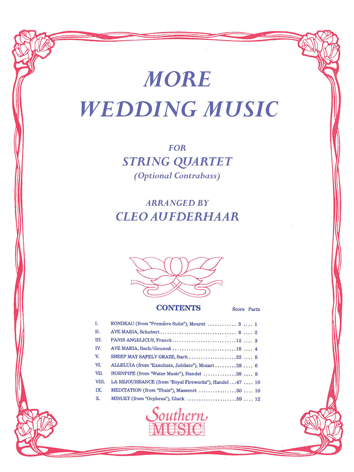 More Wedding Music: String Quintet: Score