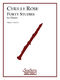 Cyrille Rose: 40 Studies: Clarinet Solo: Instrumental Album