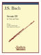 Johann Sebastian Bach: Sonata No. 3 in A: Flute and Accomp.: Instrumental Album