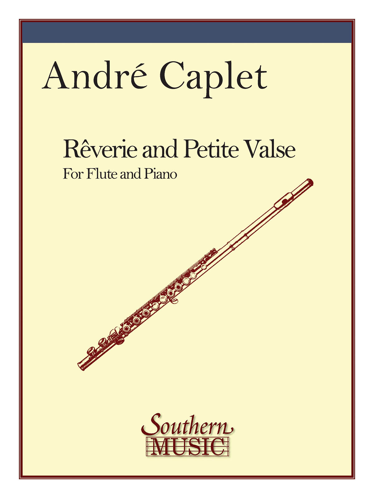 Andr Caplet: Reverie and Petite Valse (Waltz): Flute and Accomp.: Instrumental