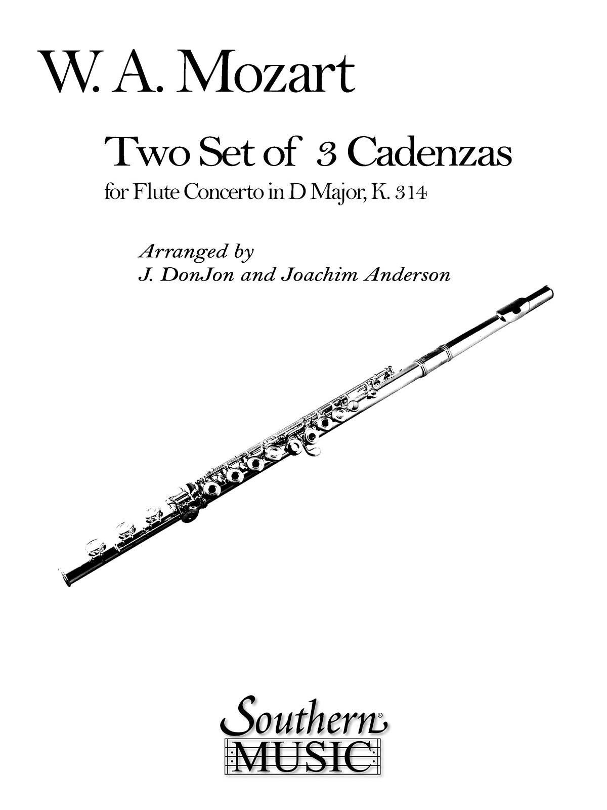 Wolfgang Amadeus Mozart: Three Cadenzas in D Major: Flute Solo: Instrumental