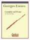 Georges Enesco: Cantabile And (Et) Presto: Flute and Accomp.: Instrumental Album