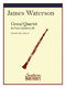 James Waterson: Grand Quartet: Clarinet Ensemble: Score