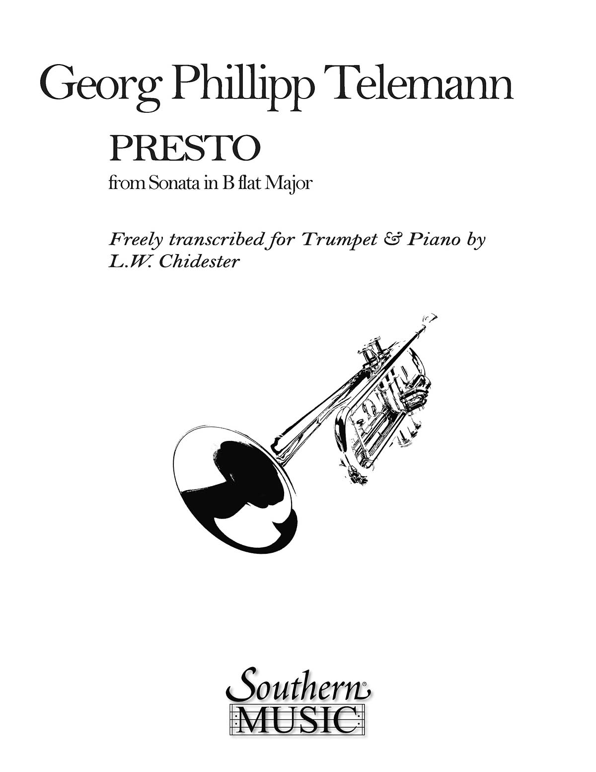 Georg Philipp Telemann: Presto: Trumpet Solo: Instrumental Album