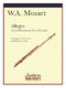 Wolfgang Amadeus Mozart: Allegro (From Divertimento No 3 K229): Flute Ensemble: