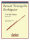 Benoit Tranquille Berbiguier: Trio No. 1  Op. 51: Flute Ensemble: Score
