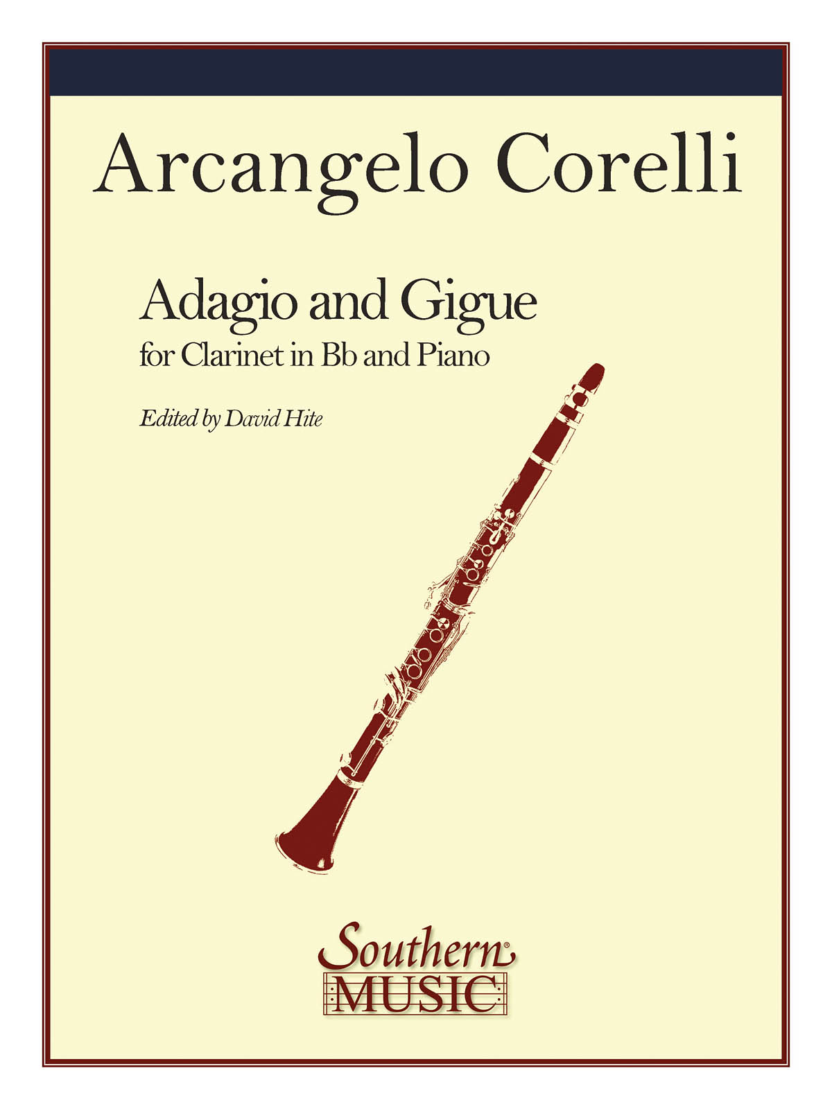 Arcangelo Corelli: Adagio And Gigue: Clarinet Solo: Instrumental Album