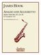 James Hook: Adagio And Allegretto: Saxophone Ensemble: Score
