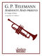 Georg Philipp Telemann: Andante And Presto: Trumpet Solo: Instrumental Album