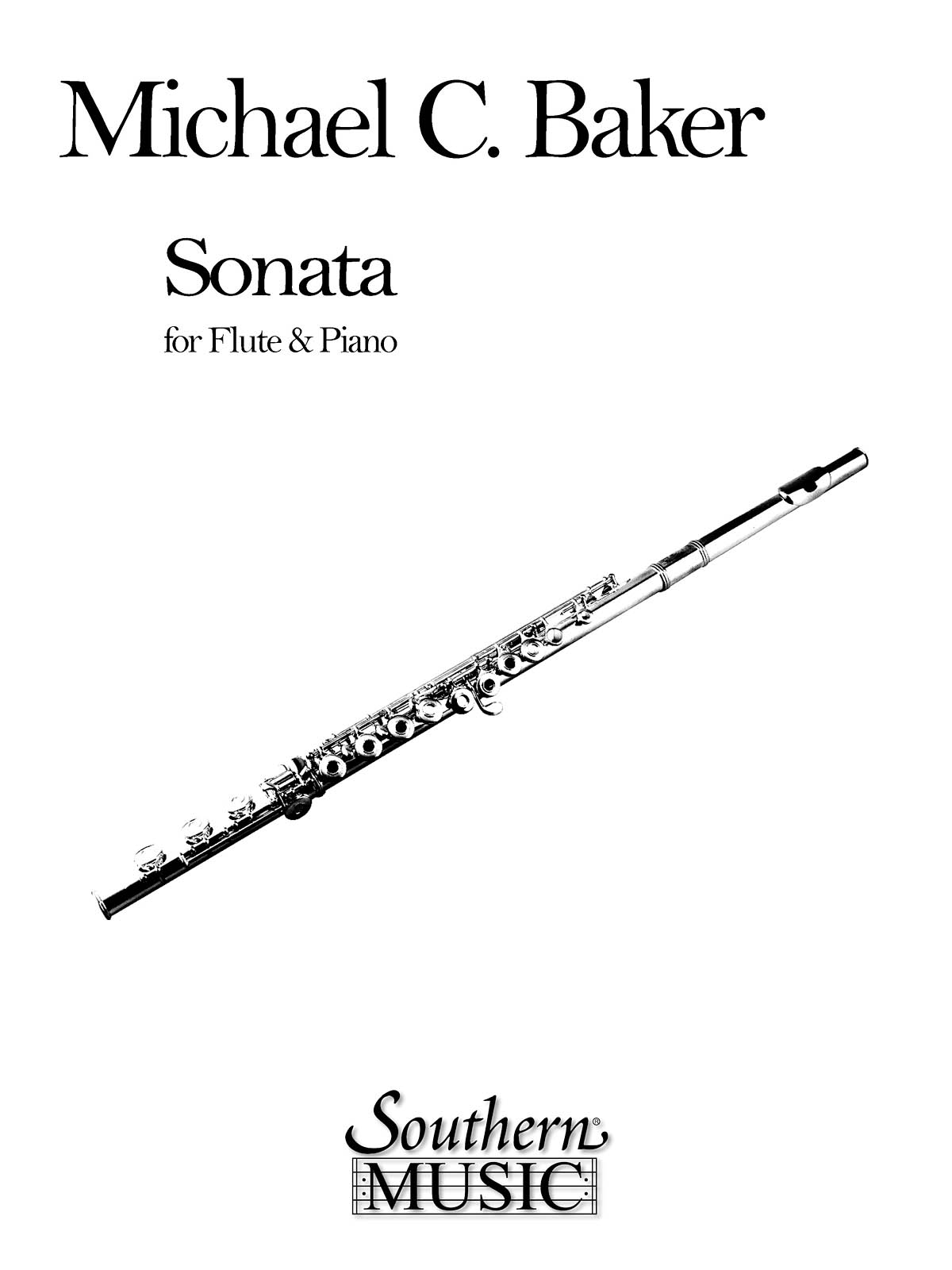 Michael Baker: Sonata: Flute and Accomp.: Instrumental Album