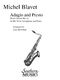 Michel Blavet: Adagio And Presto: Tenor Saxophone: Instrumental Album
