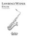 Lawrence Weiner: Etude: Tenor Saxophone: Instrumental Album