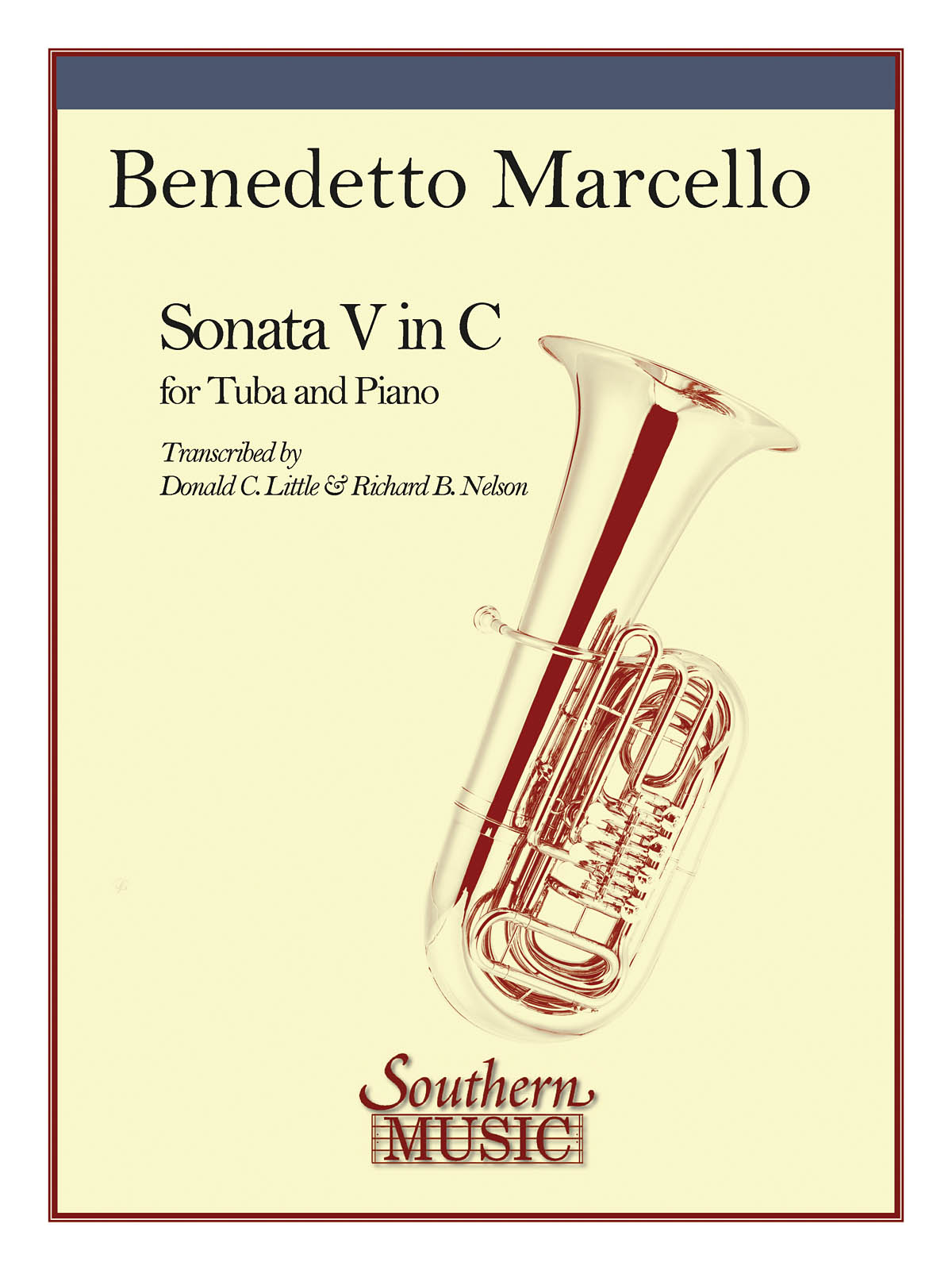 Benedetto Marcello: Sonata No. 5 in C: Tuba Solo: Instrumental Album