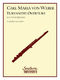 Carl Maria von Weber: Overture Euryanthe: Flute Ensemble: Score