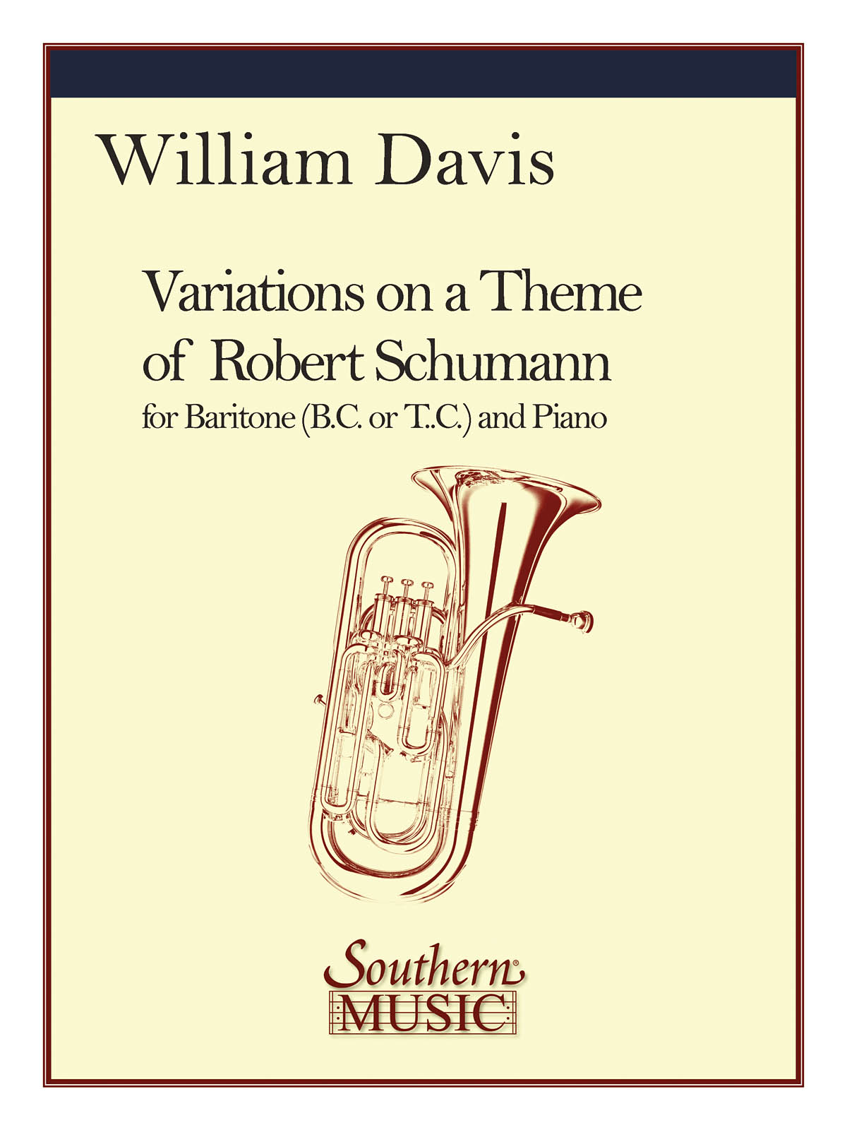 Robert Schumann: Variations on a Theme of Robert Schumann: Baritone: