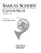 Samuel Scheidt: Cantos No. 4 (Archive): Horn Ensemble: Score & Parts