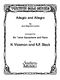 Jean-Baptiste Loeillet: Adagio And Allegro: Tenor Saxophone: Instrumental Album