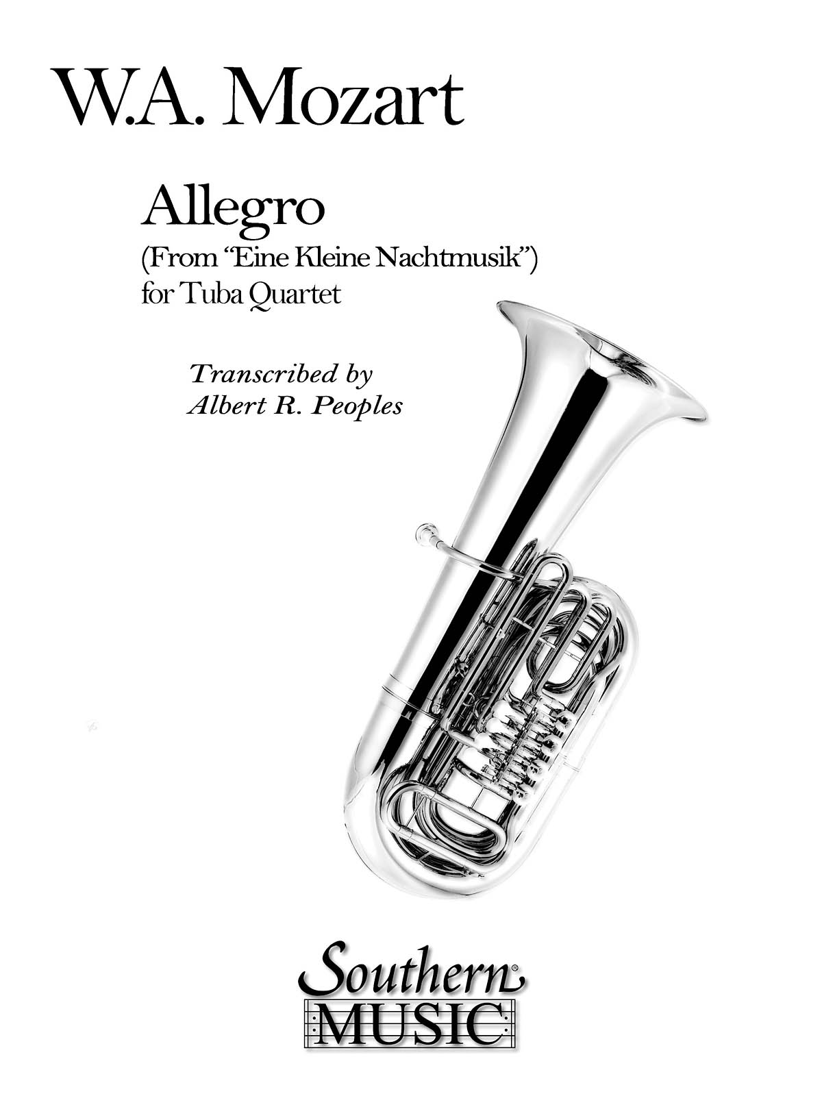 Wolfgang Amadeus Mozart: Allegro (from Eine Kleine Nachtmusik): Brass Ensemble: