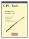 Carl Philipp Emanuel Bach: Sonata in G (Hamburg): Flute Solo: Instrumental Album
