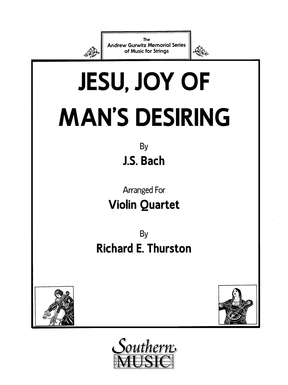 Johann Sebastian Bach: Jesu  Joy of Man's Desiring: Violin Ensemble: Score