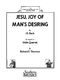 Johann Sebastian Bach: Jesu  Joy of Man's Desiring: Violin Ensemble: Score