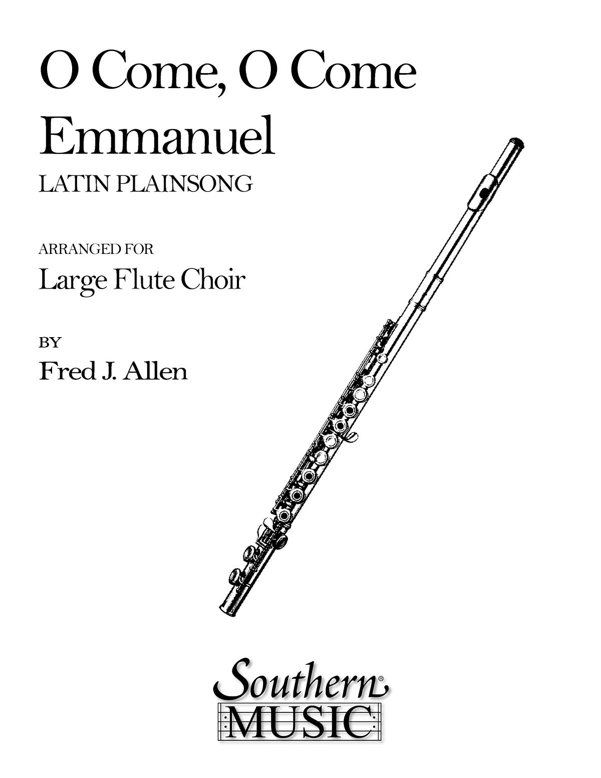 O Come  O Come Emmanuel (Archive): Flute Ensemble: Score & Parts