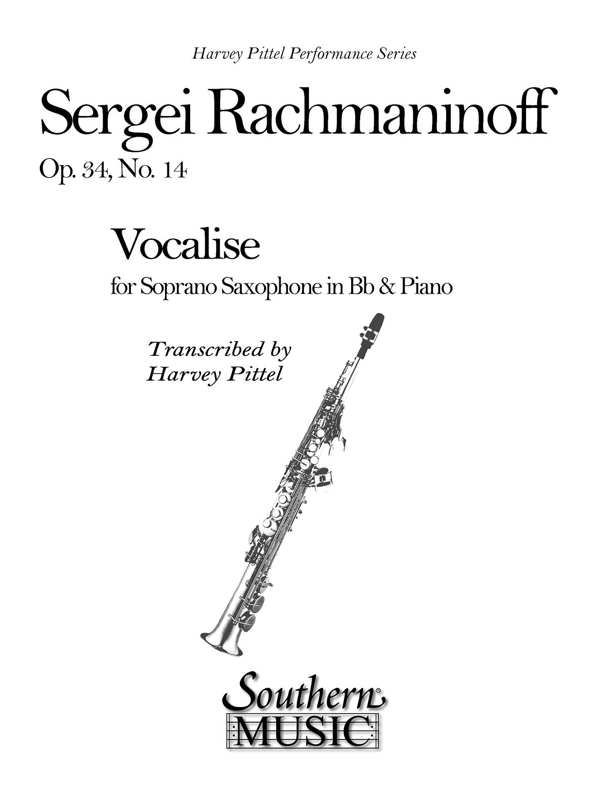 Sergei Rachmaninov: Vocalise: Soprano Saxophone: Instrumental Album