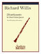 Richard Willis: Divertimento: Clarinet Ensemble: Score