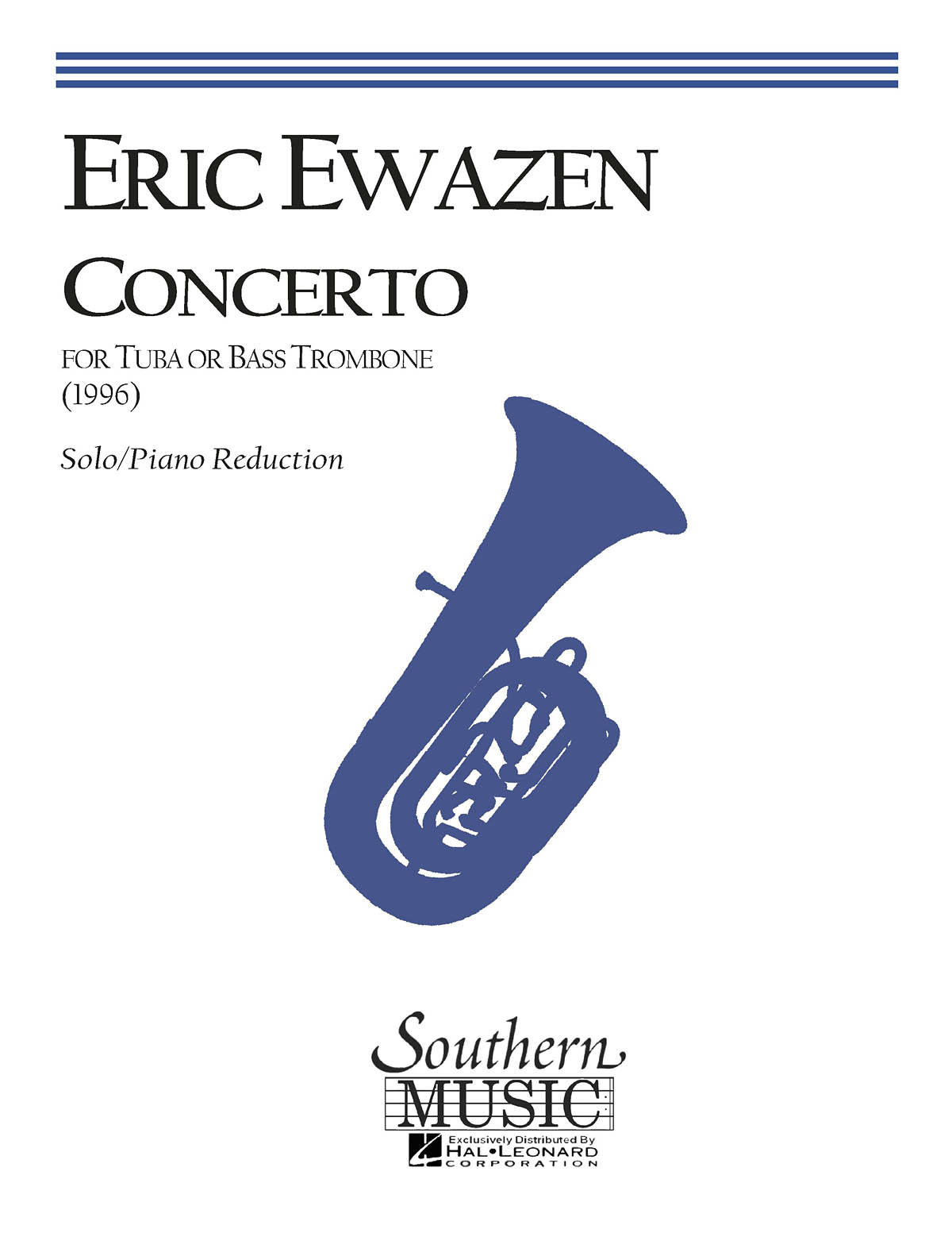 Eric Ewazen: Concerto for Tuba or Bass Trombone: Tuba and Accomp.: Part