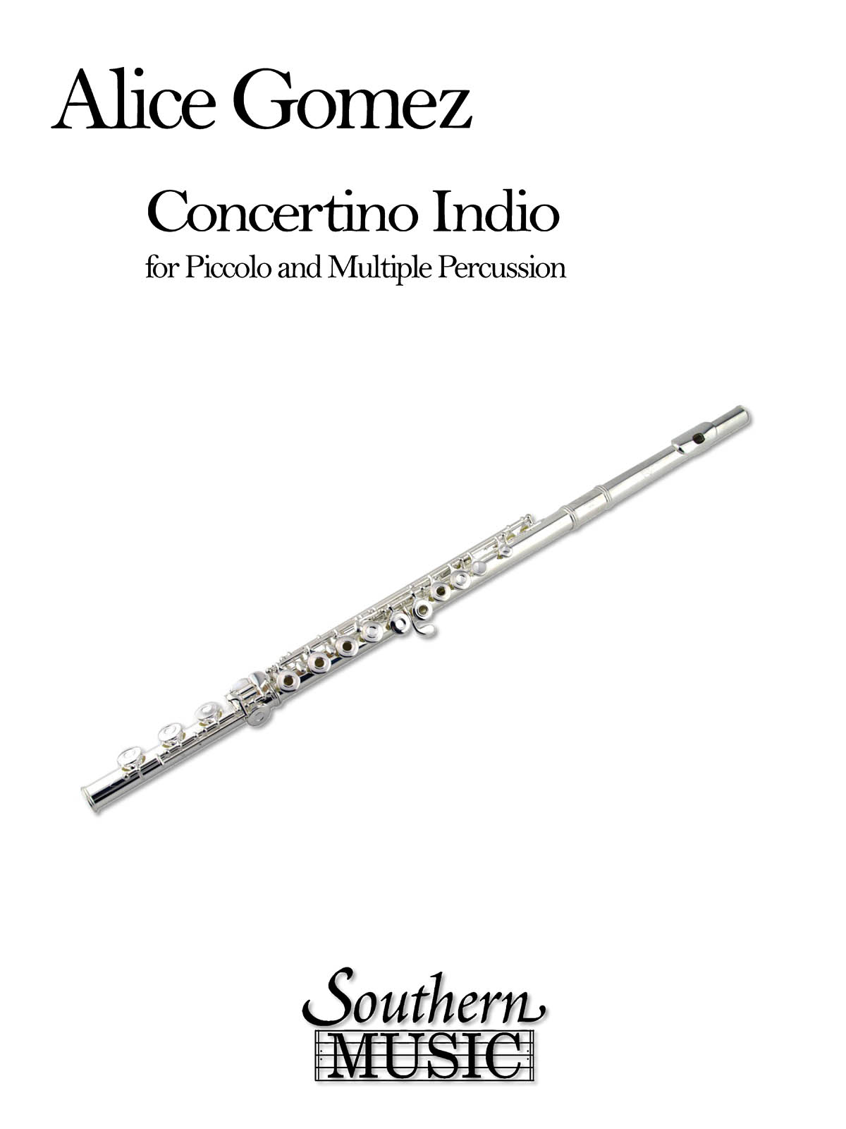 Alice Gomez: Concertino Indio: Flute Solo: Instrumental Album