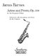 James Barnes: Arioso And Presto Op 108: Alto Saxophone: Instrumental Album
