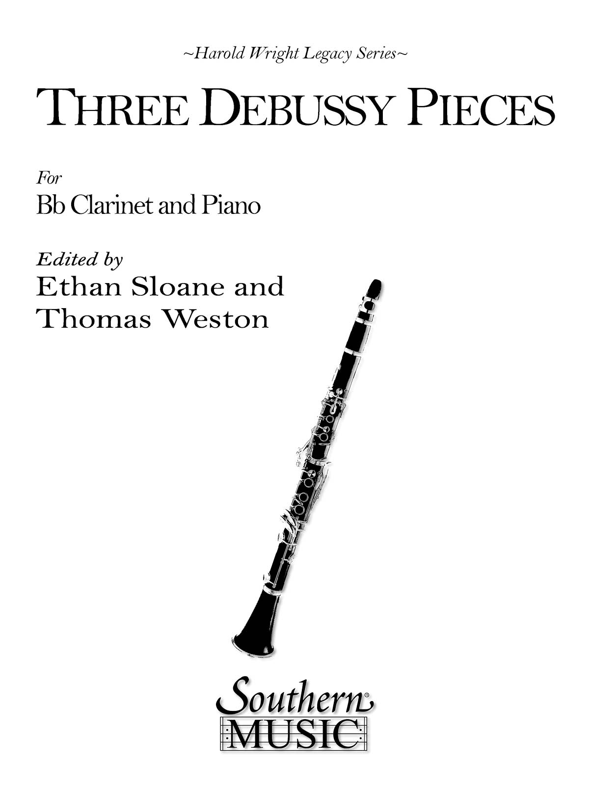 Claude Debussy: Three Debussy Pieces: Clarinet Solo: Instrumental Album