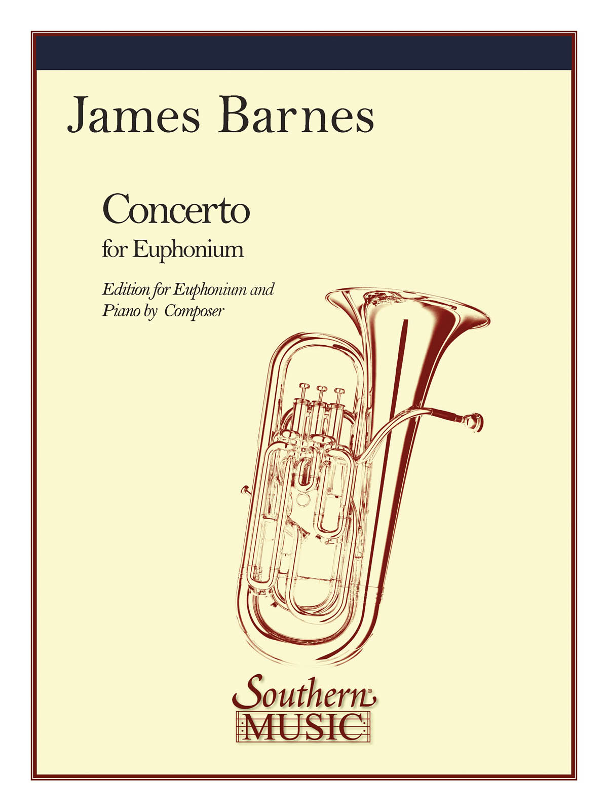 James Barnes: Concerto Opus 132: Baritone: Instrumental Album